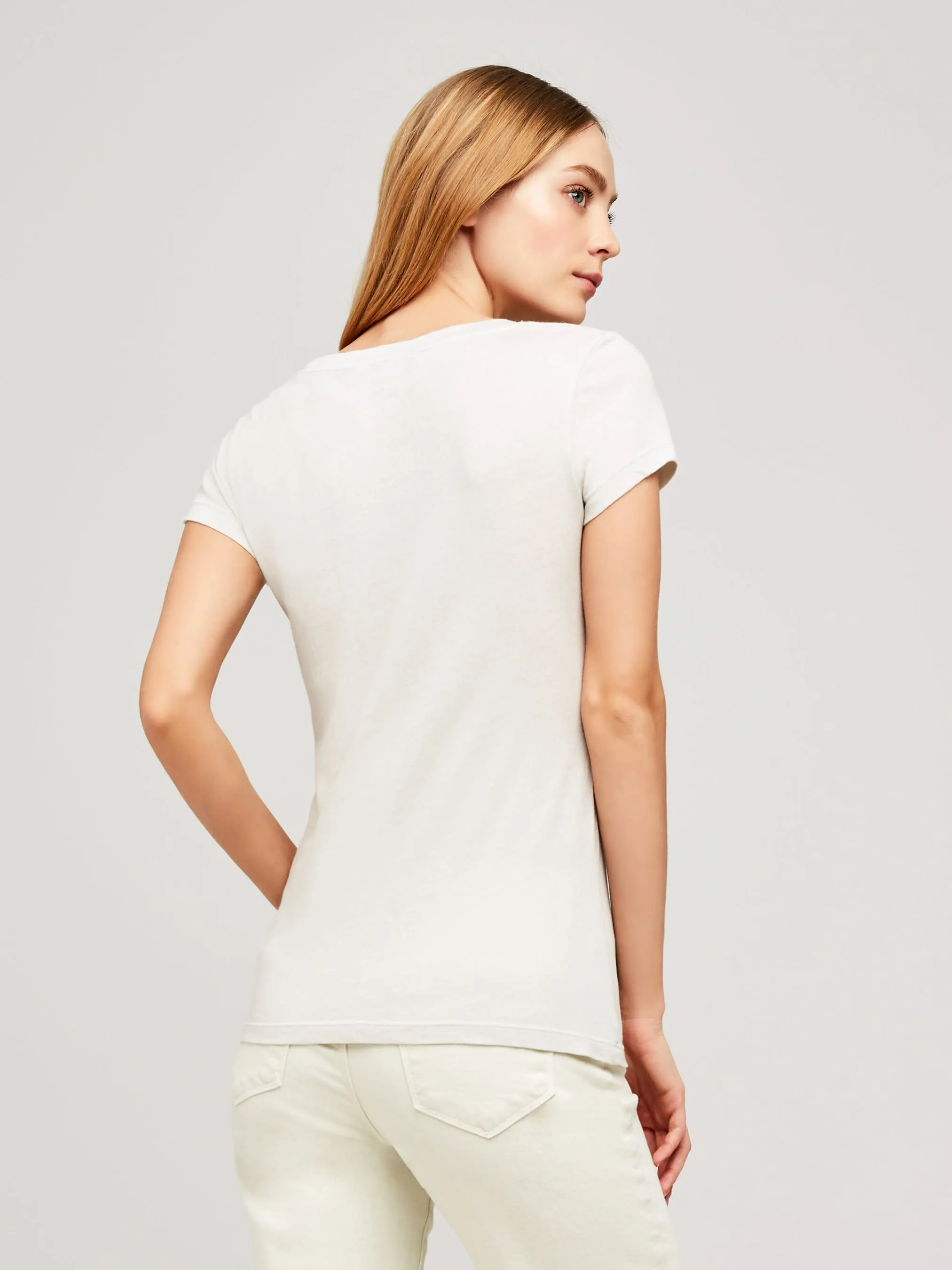 5484DCJ - L'Agence Cory Scoop Neck