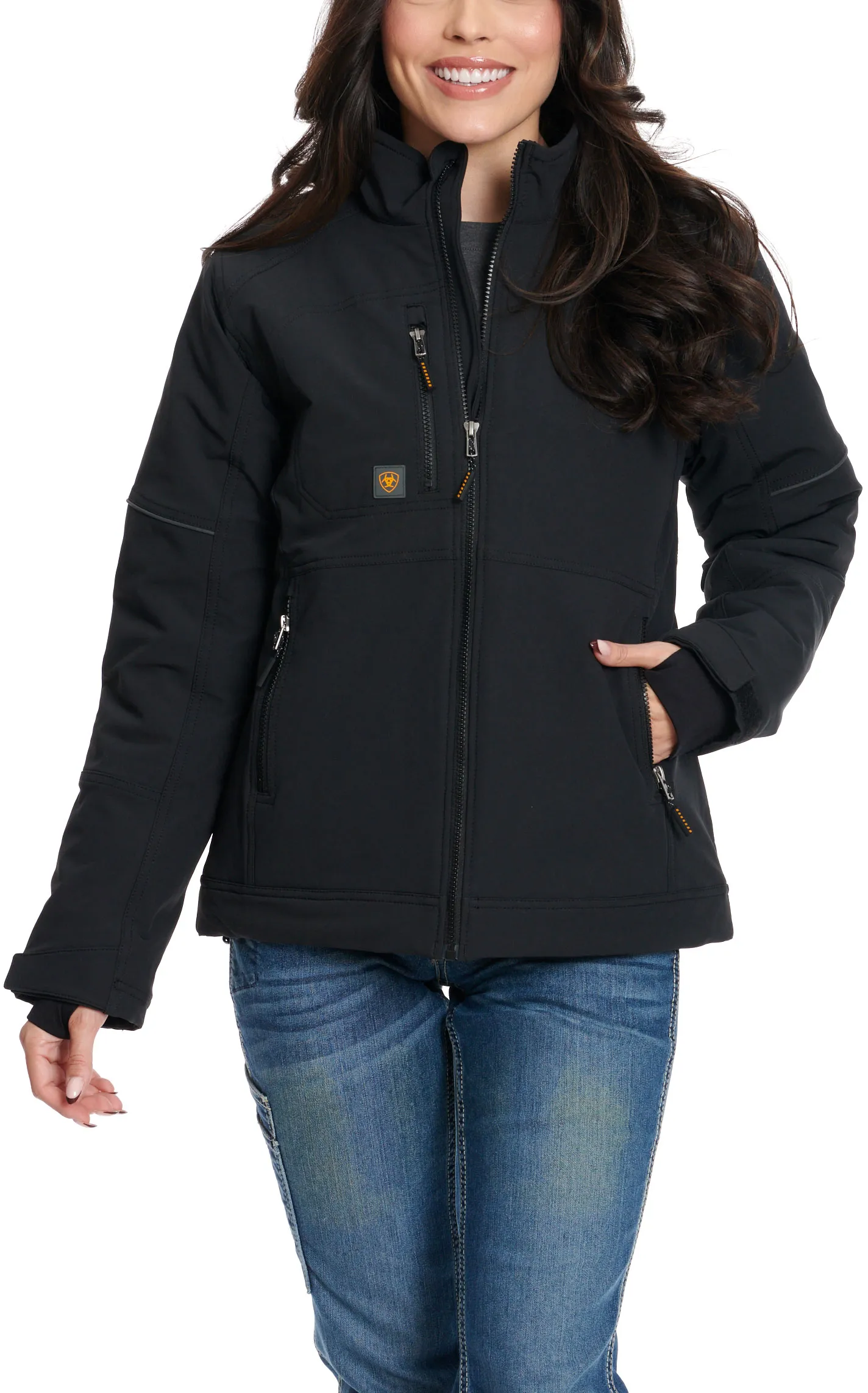 Ariat Rebar Women's Black DriTek Durastretch Insulated Jacket - Plus Sizes