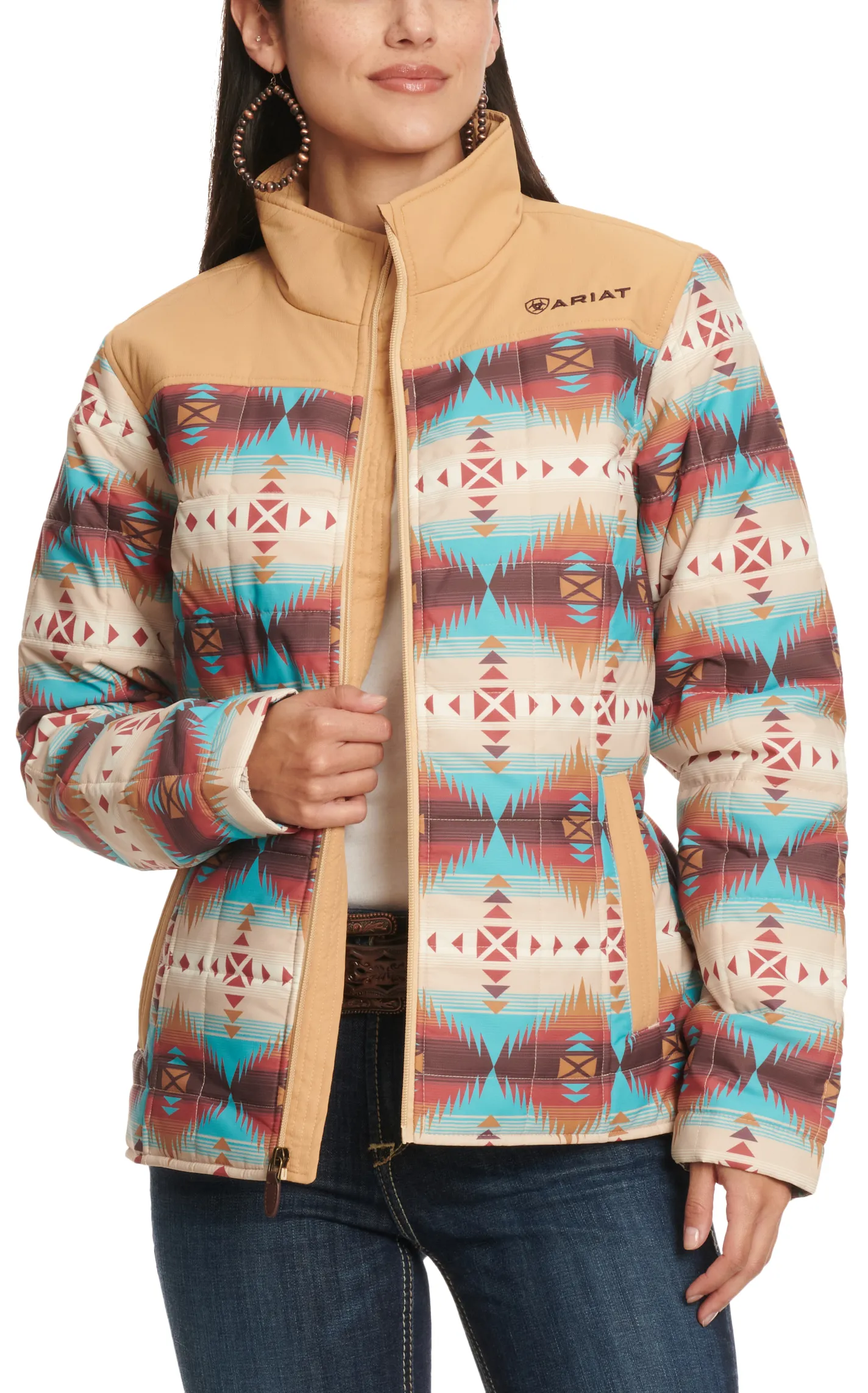 Ariat Women's Crius Colorful Serrano Aztec Print Insulated Jacket