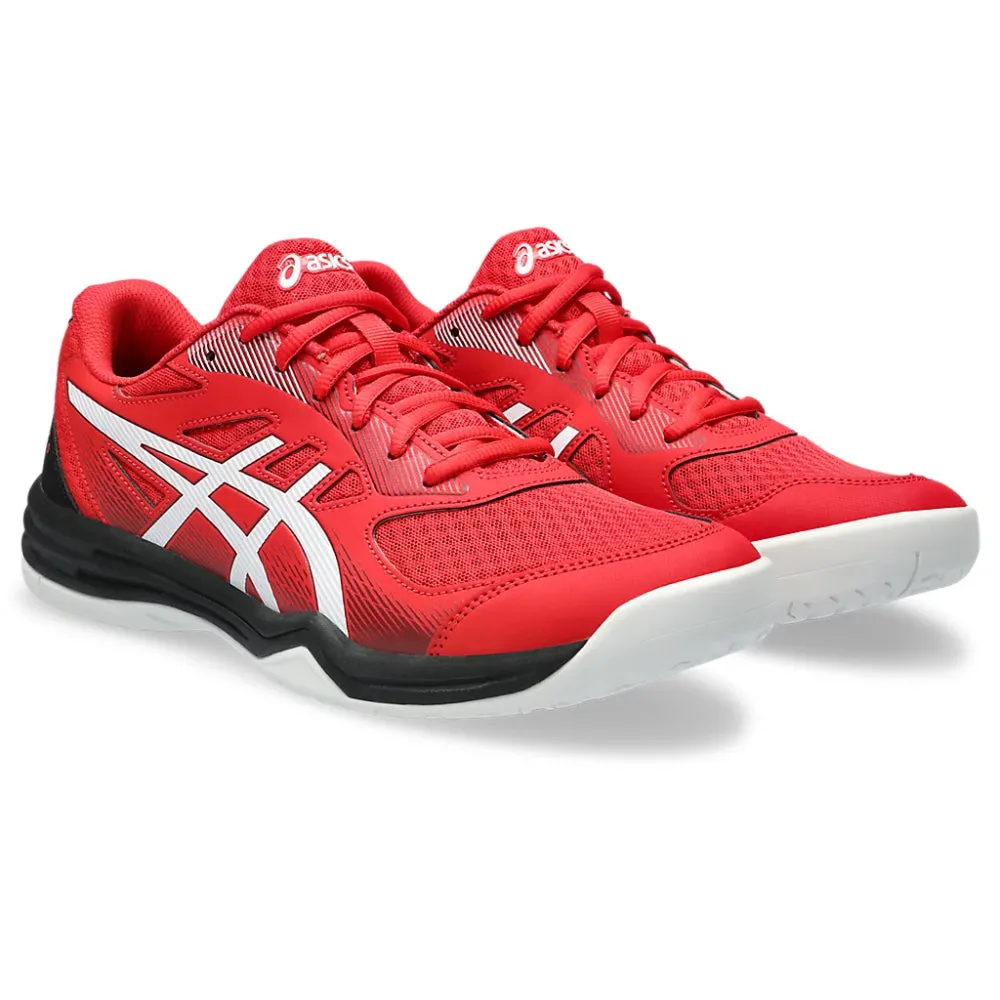 ASICS Men's Upcourt 5 Badminton Shoe (Classic Red/Beet Juice)