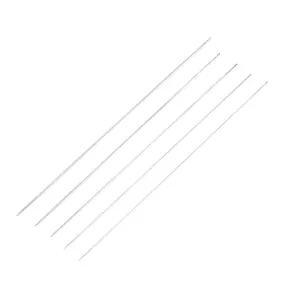 Beading Needles, Bead Threader, With Hook, Iron, 18x0.07cm