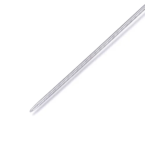 Beading Needles, Bead Threader, With Hook, Iron, 18x0.07cm