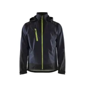 Blåkläder Work Jacket Softshell 4749 - Navy Yellow