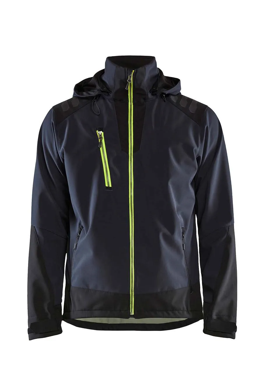 Blåkläder Work Jacket Softshell 4749 - Navy Yellow