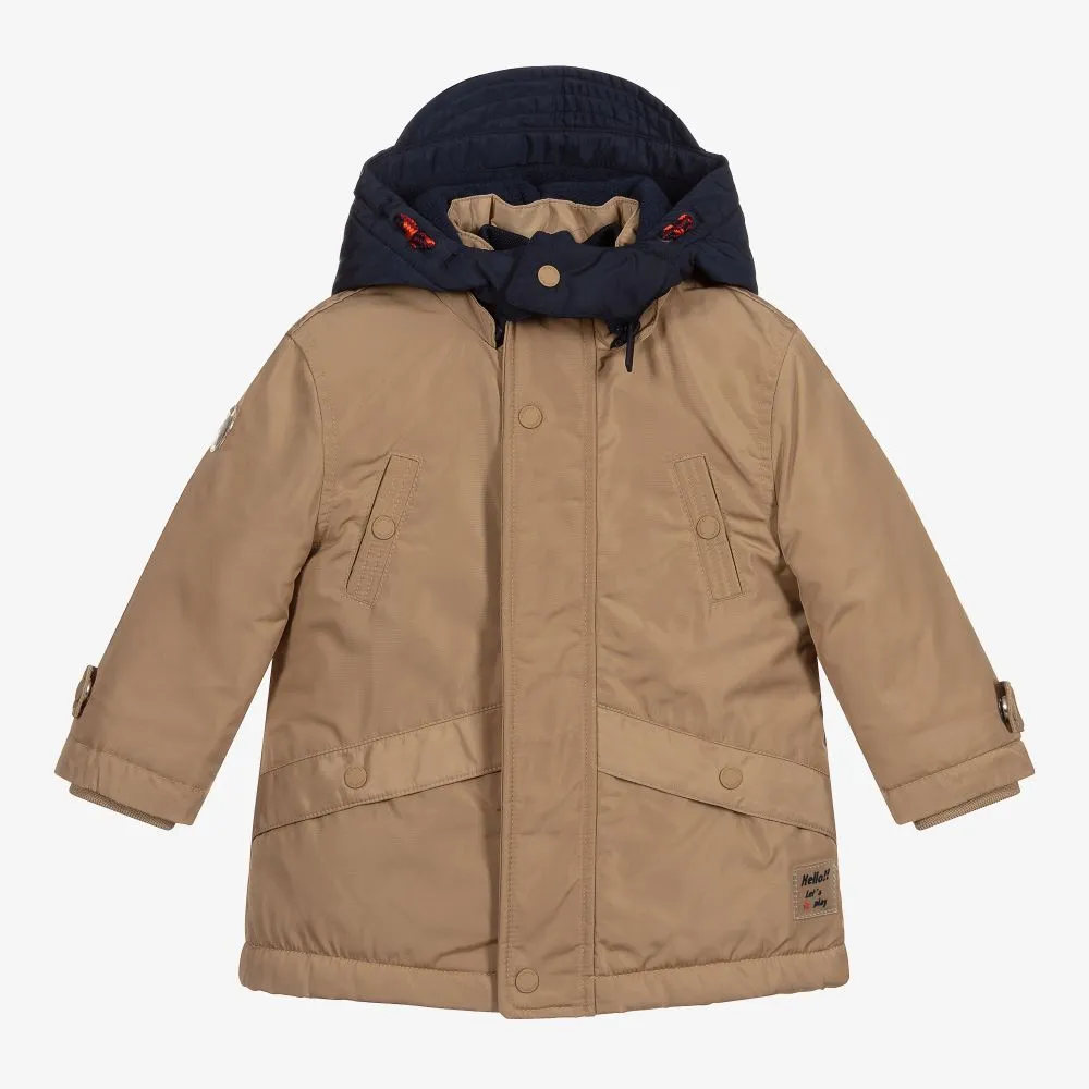 Boys Beige Coat 