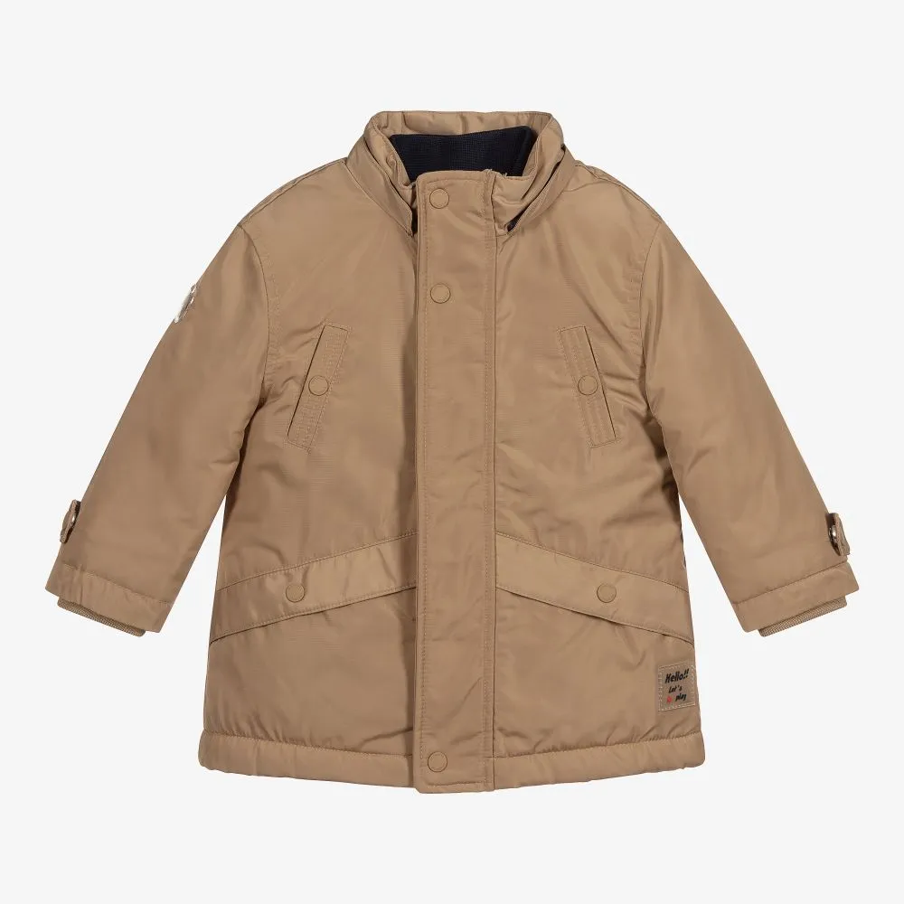 Boys Beige Coat 