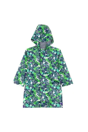 Boys' Green Waxed Coat