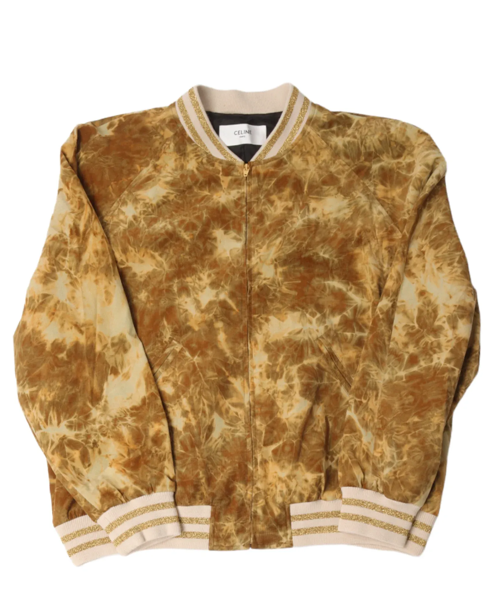 Celine Homme Tie Dye Bomber Jacket