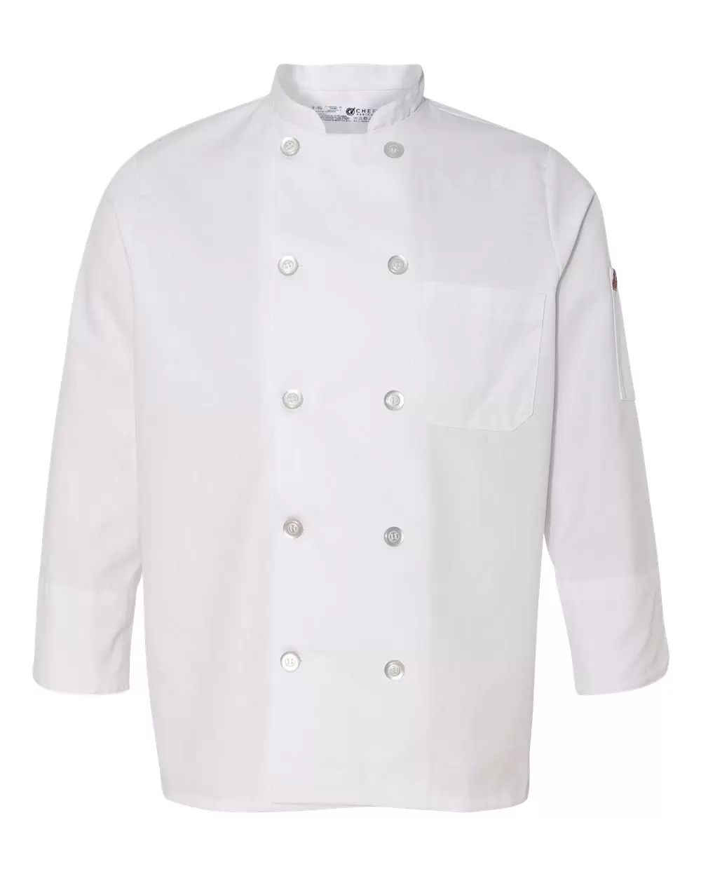 Chef Designs 0401 Women's Ten Button Chef Coat SKU: 0401