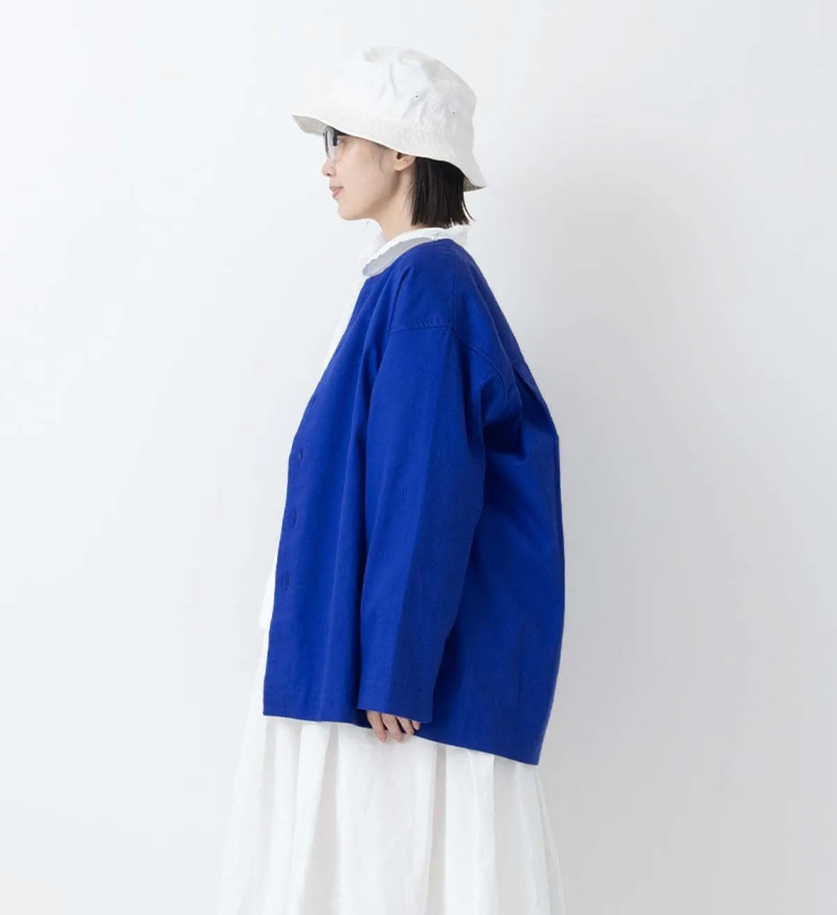 Chef Shirt Jacket - Royal Blue