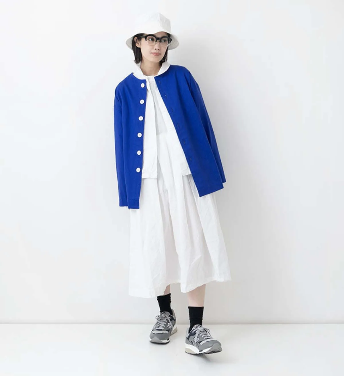 Chef Shirt Jacket - Royal Blue