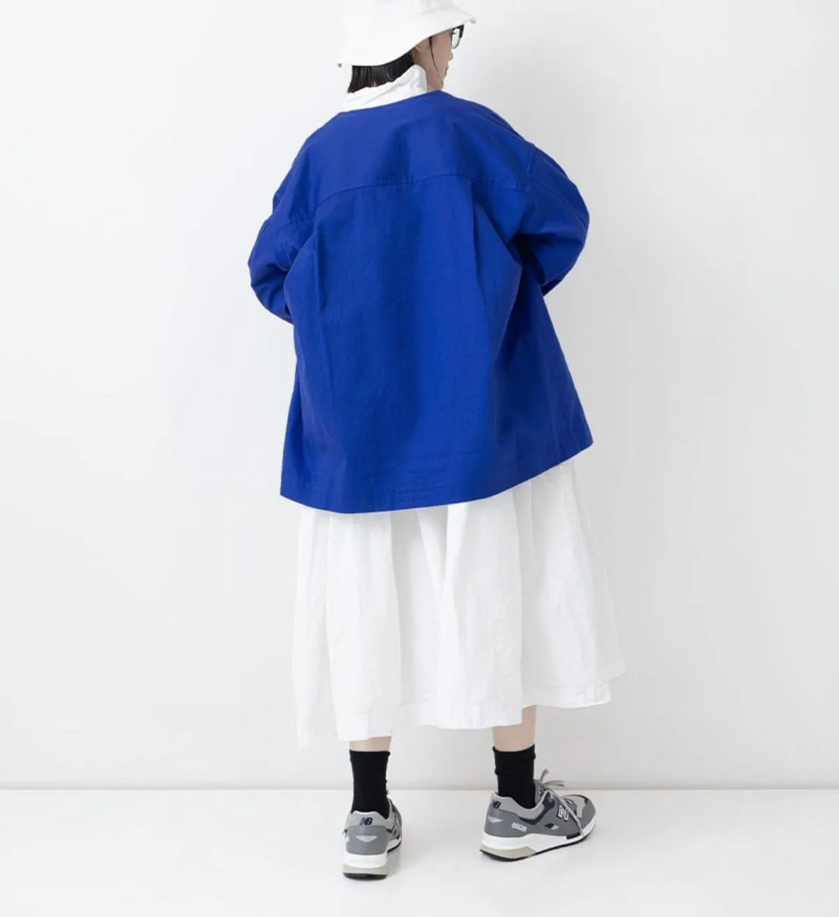 Chef Shirt Jacket - Royal Blue