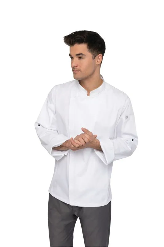 Chef Works Mens Roll Sleeve Hartford Chef Jacket