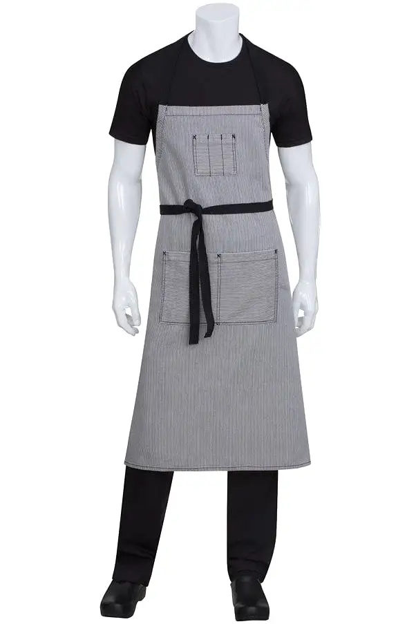 Chef Works Portland Chefs Denim Bib Apron