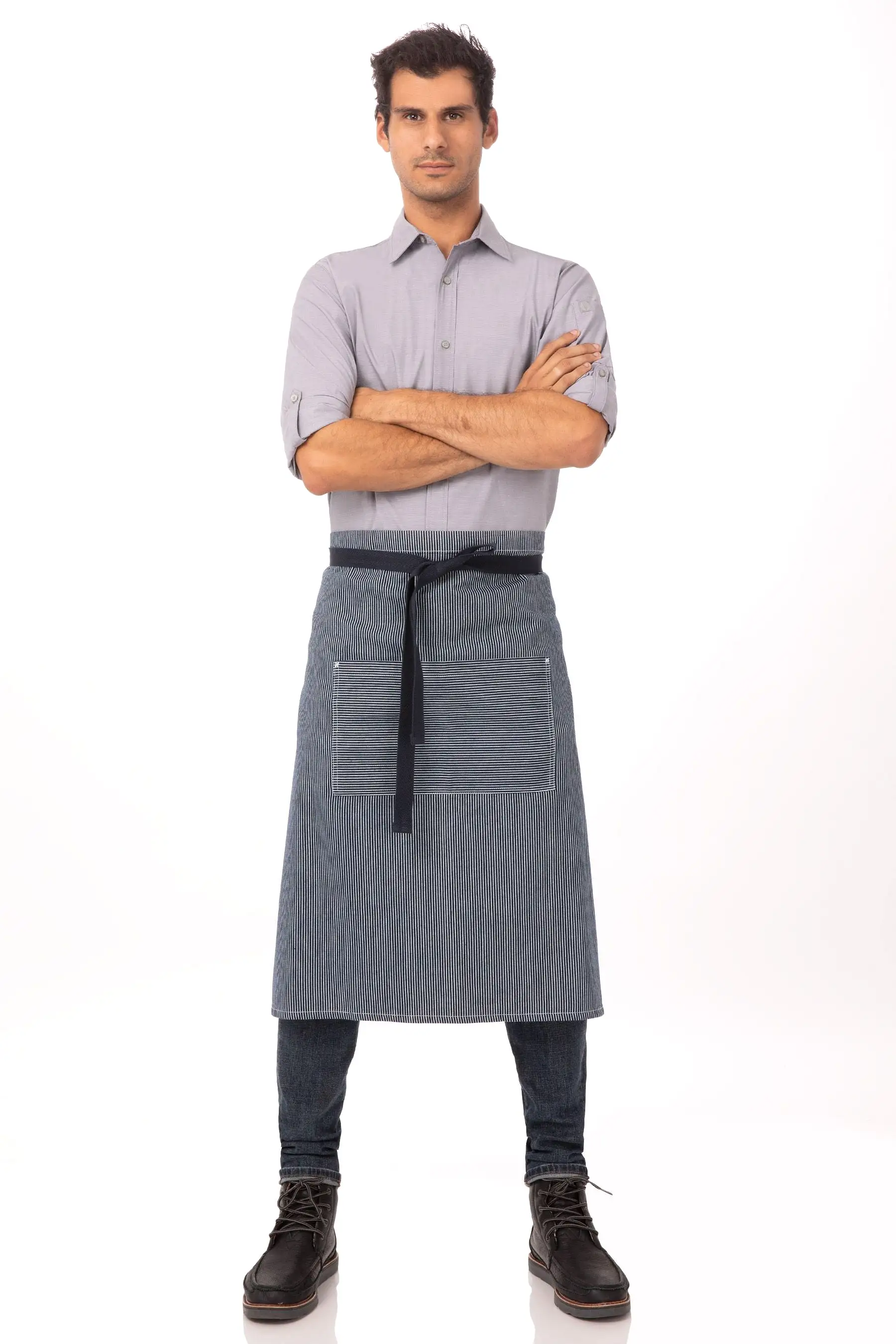 Chef Works Portland Denim Bistro Apron