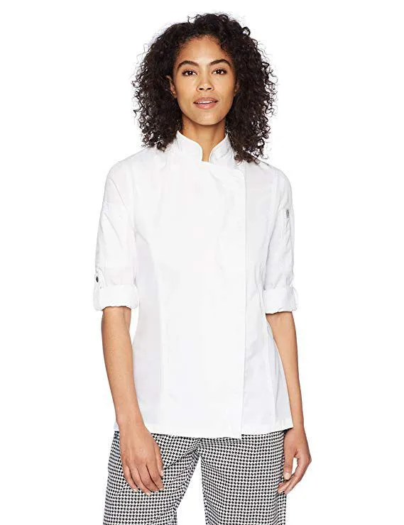 Chef Works Womens Roll Sleeve Hartford Chef Jacket