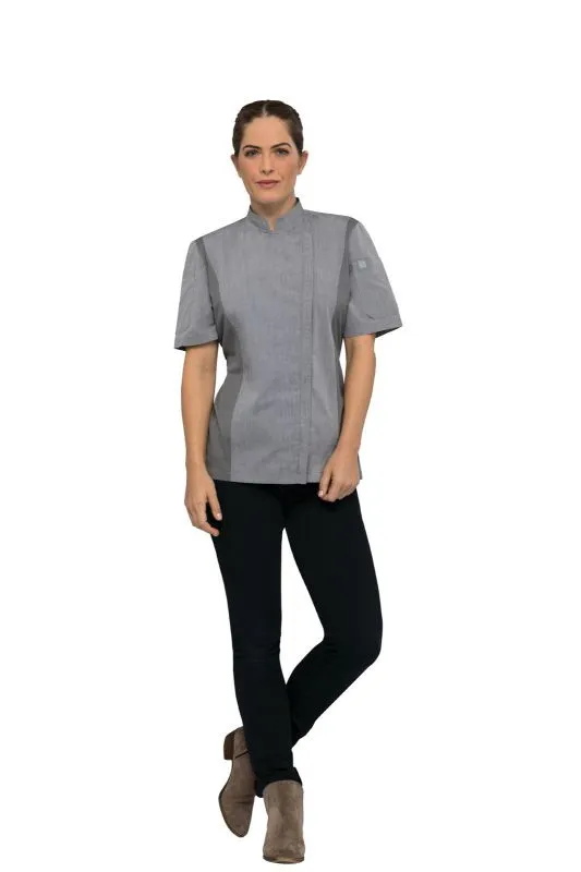 Chef Works Womens Short Sleeve Springfield Chef Jacket