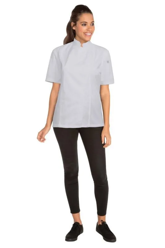 Chef Works Womens Short Sleeve Springfield Chef Jacket