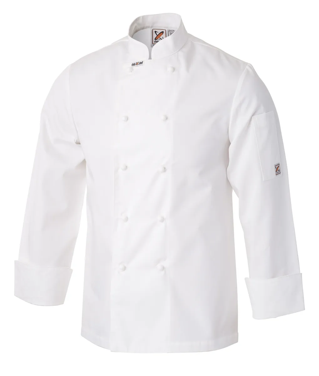 Club Chef Traditional Chef Jacket – Long Sleeves