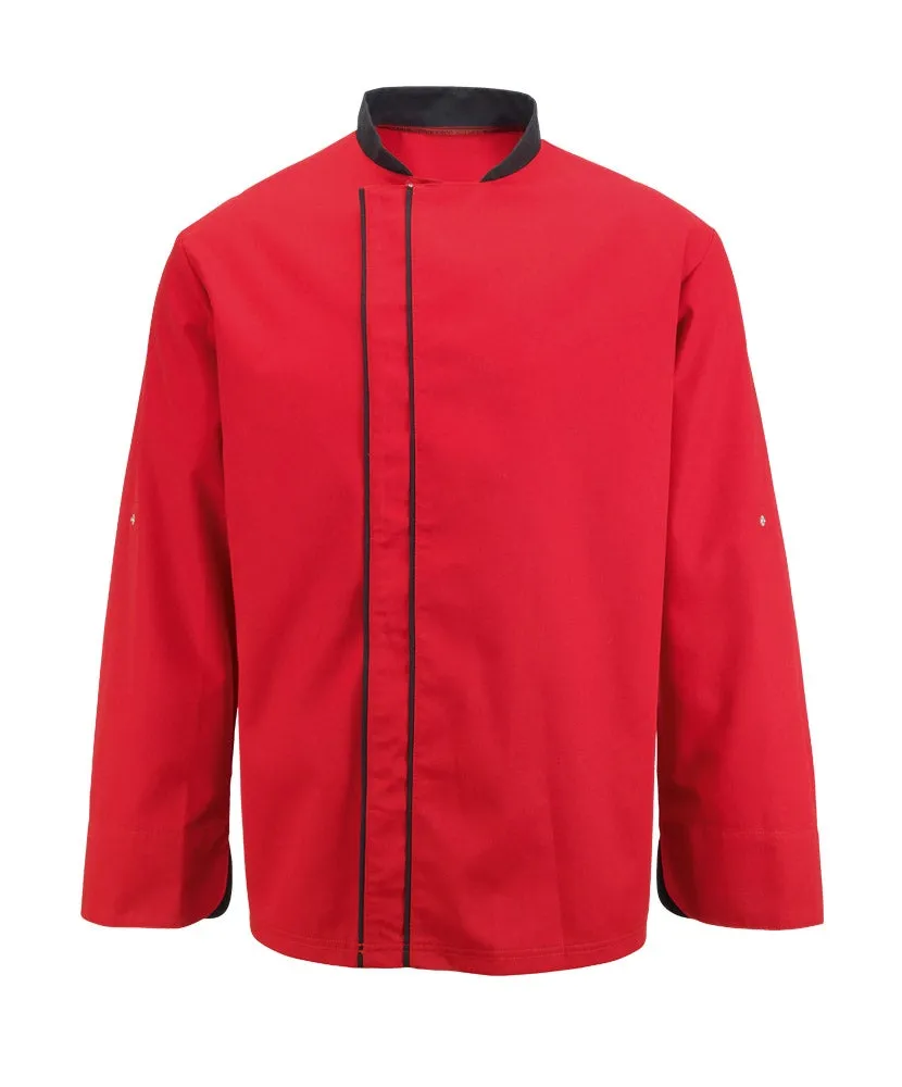 Coloured Contrast Chef Jacket