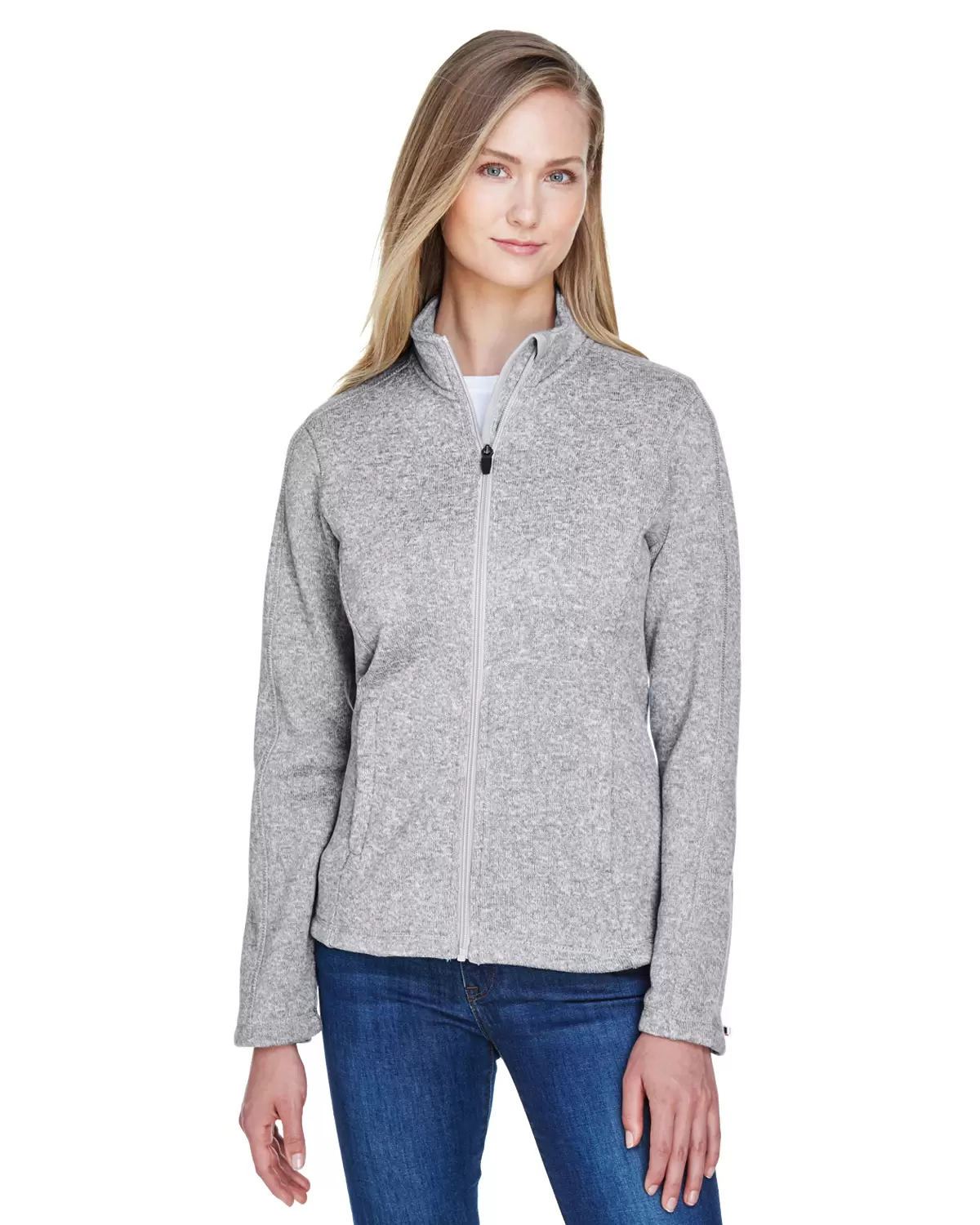 DG793W Devon & Jones Ladies' Bristol Full-Zip Sweater Fleece Jacket SKU: DG793W