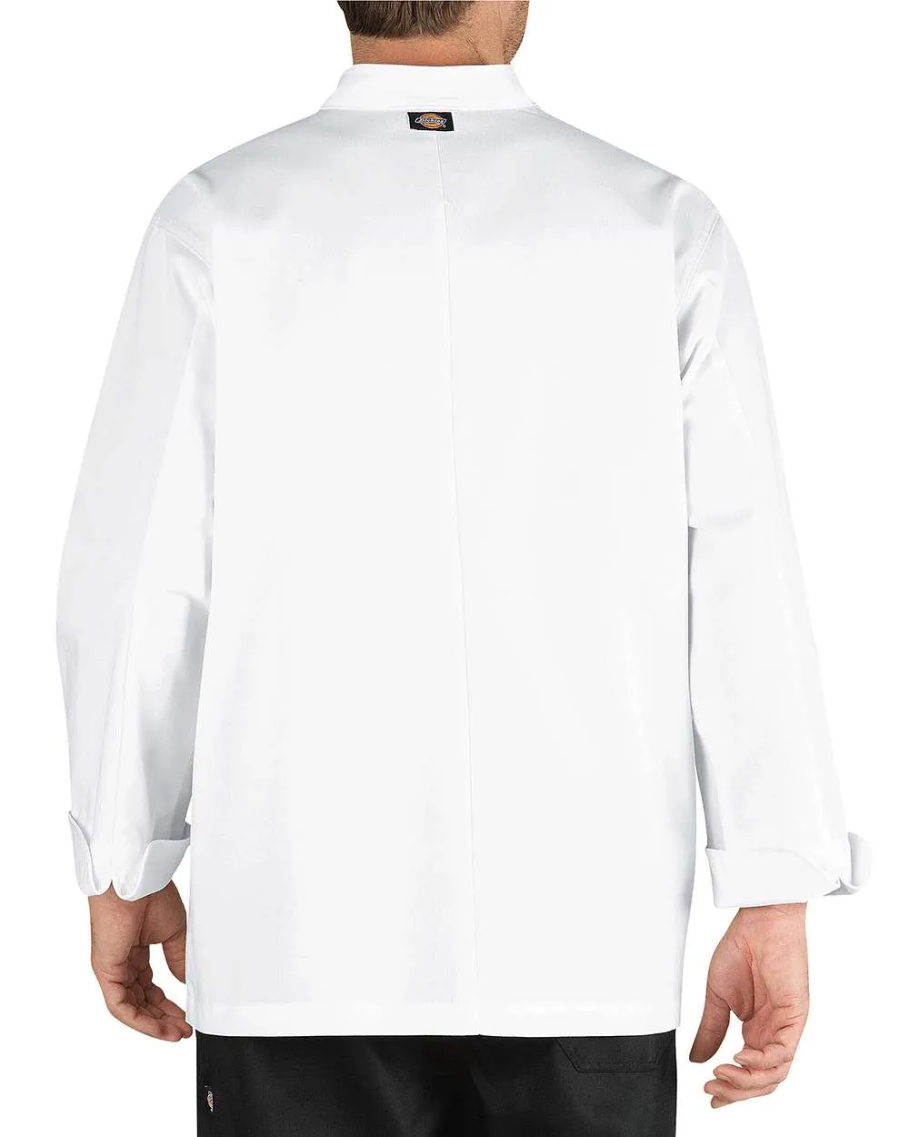 Dickies DC121 Long-Sleeve Knot Button Chef Coat