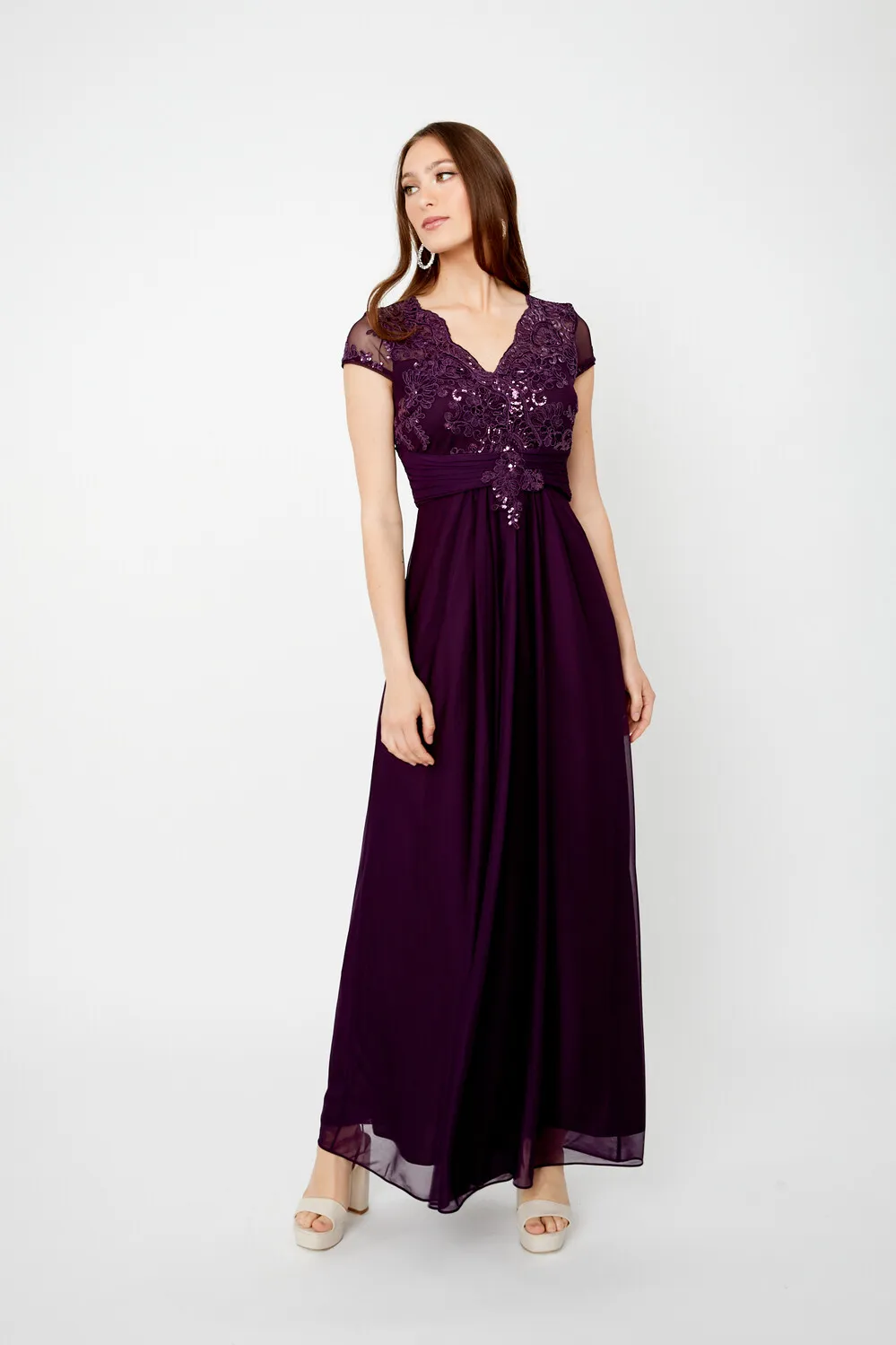 Elegant Floor-length Dress Style 81171561