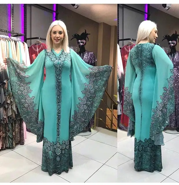 Fashion Long Ruffle Sleeve Maxi Dress Women 2020 Autumn African Clothing Loose Leopard Print