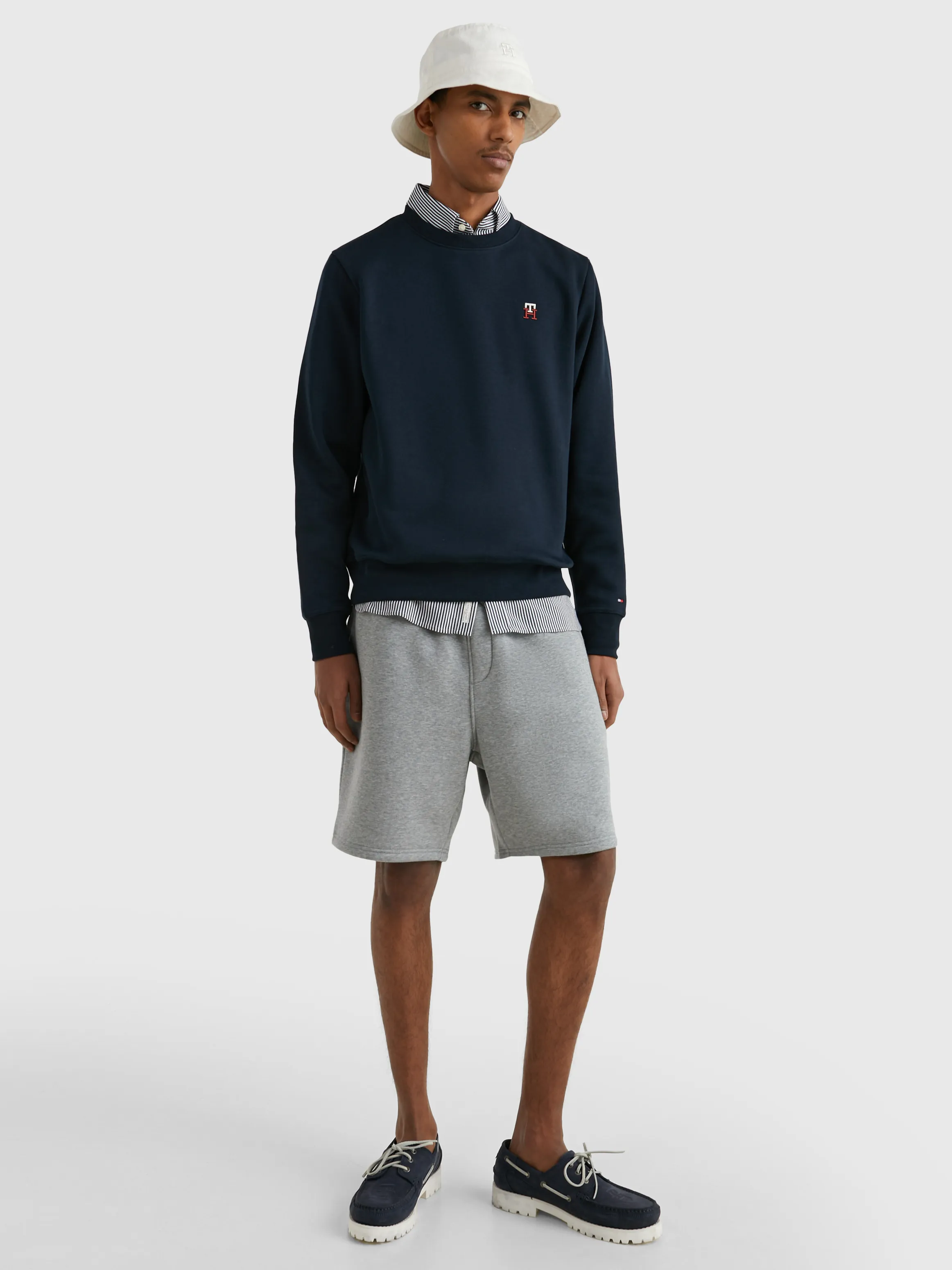 Flex Fleece Monogram Sweatshirt | Sweatshirts & Hoodies | Tommy Hilfiger