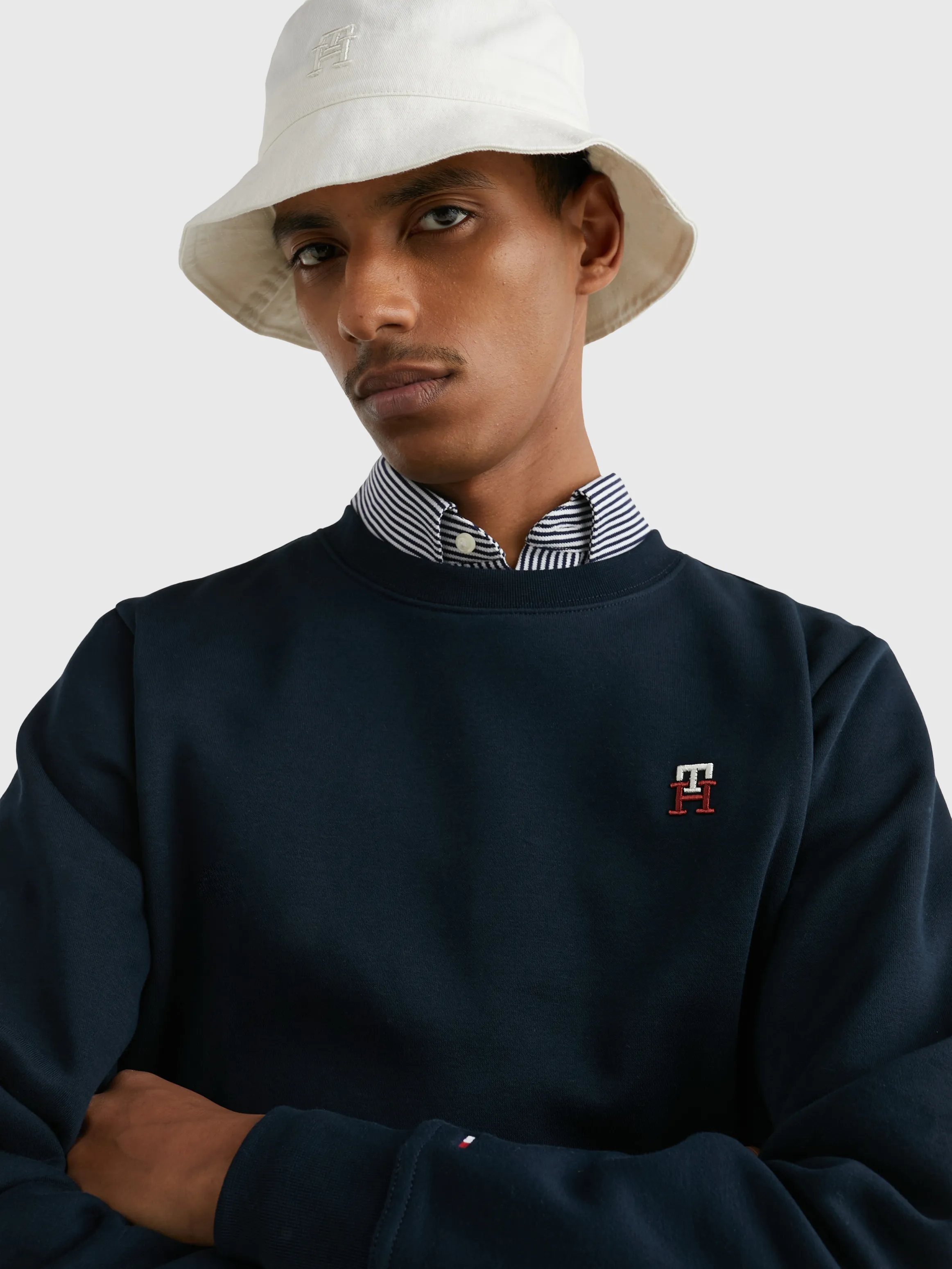 Flex Fleece Monogram Sweatshirt | Sweatshirts & Hoodies | Tommy Hilfiger