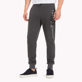 Grey Pure Cotton Logo Joggers | Sweatshirts & Hoodies | Tommy Hilfiger