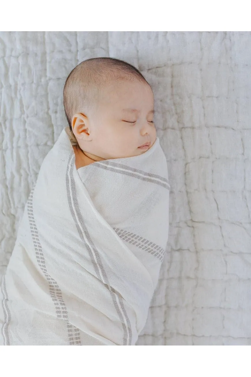 Handwoven Cotton Baby Swaddle