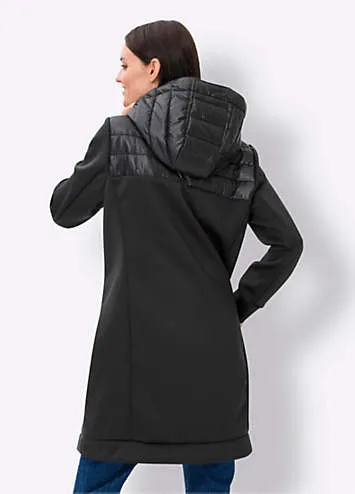 Heine Quilted Coat | Kaleidoscope