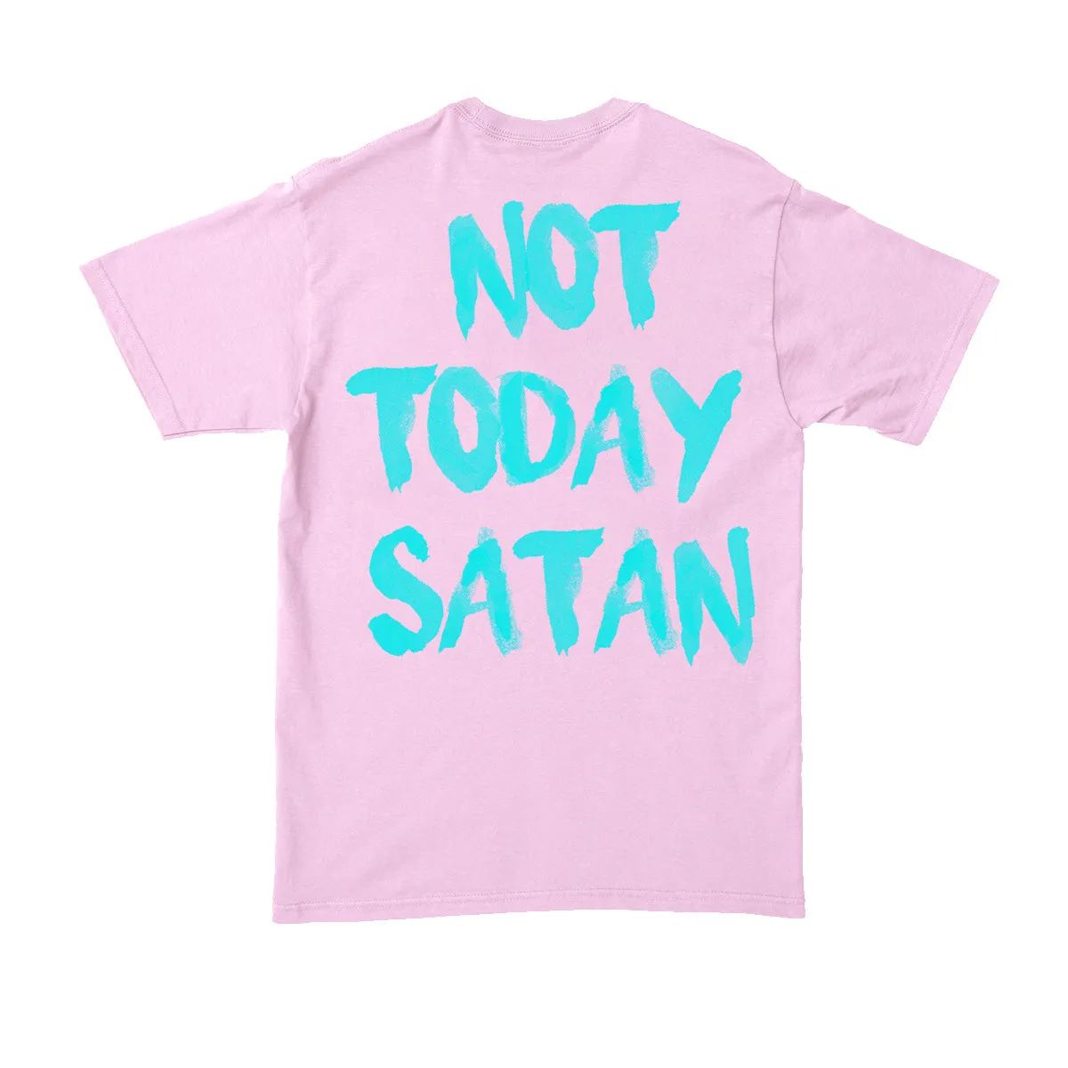 HGA Not Today Satan Pink Tee