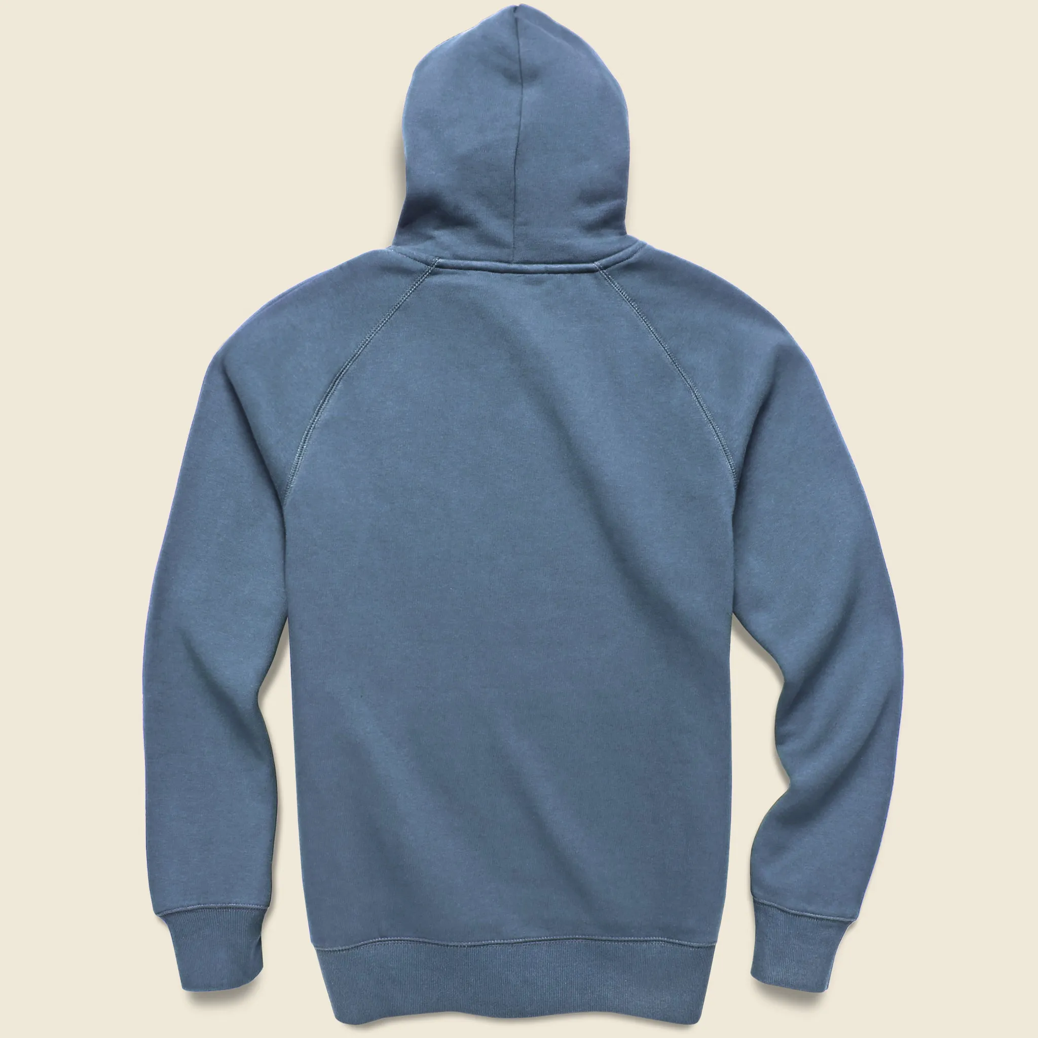 Hooded Chase Sweatshirt - Storm Blue/Gold