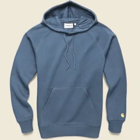 Hooded Chase Sweatshirt - Storm Blue/Gold