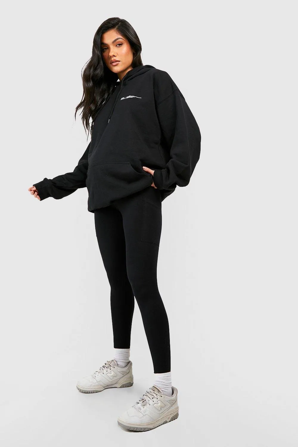 Hoodies & Sweatshirts | Maternity Design Studio Text Print Hoodie | boohoo