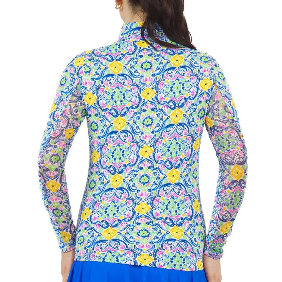 IBKUL Mock Long Sleeve Nora