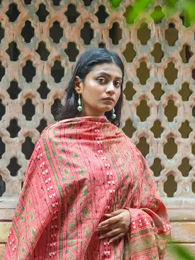 Kaisori Maheswari Kantha dupatta - Ruposhi