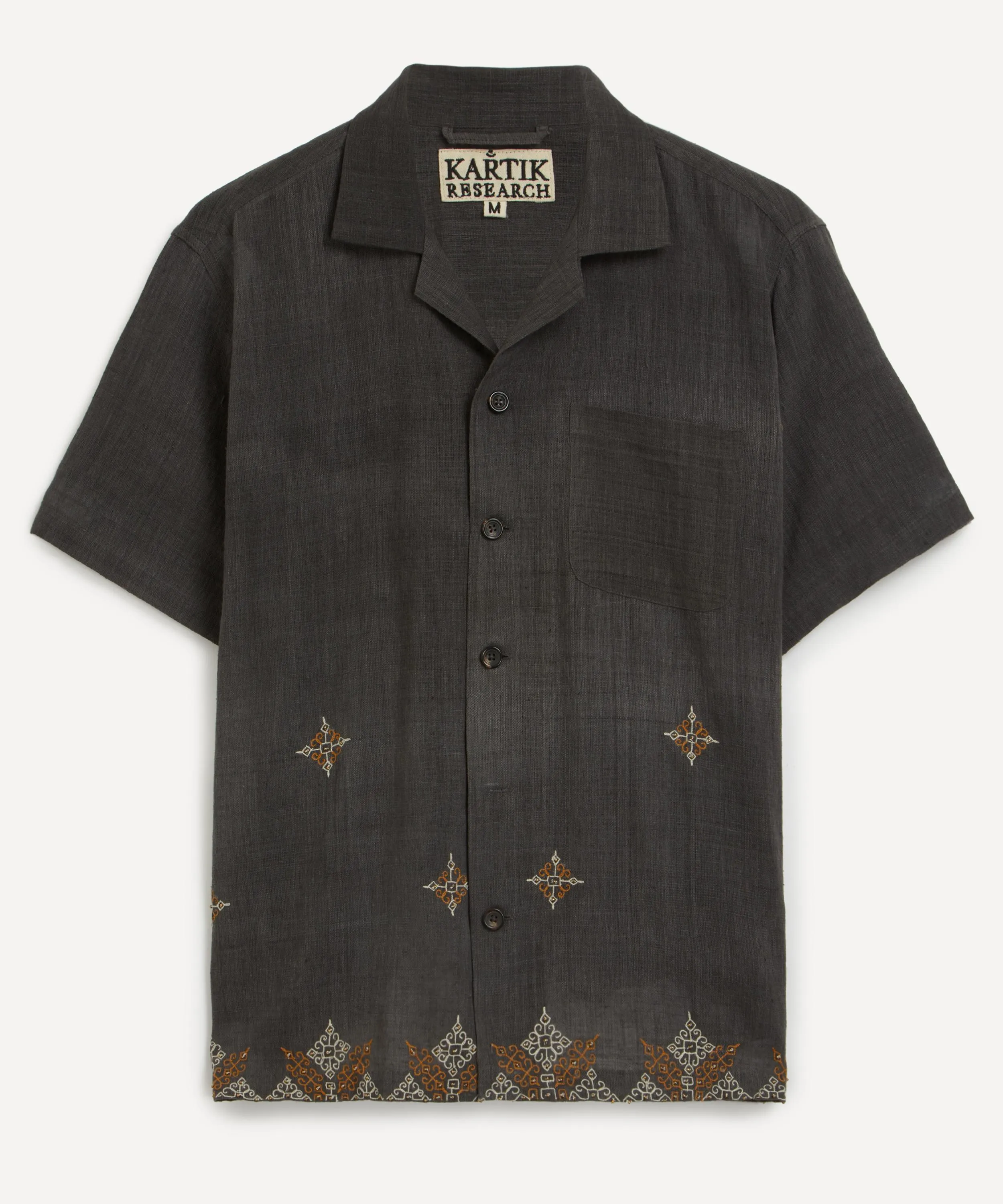 Kasuti Handwoven Embroidered Cotton Shirt