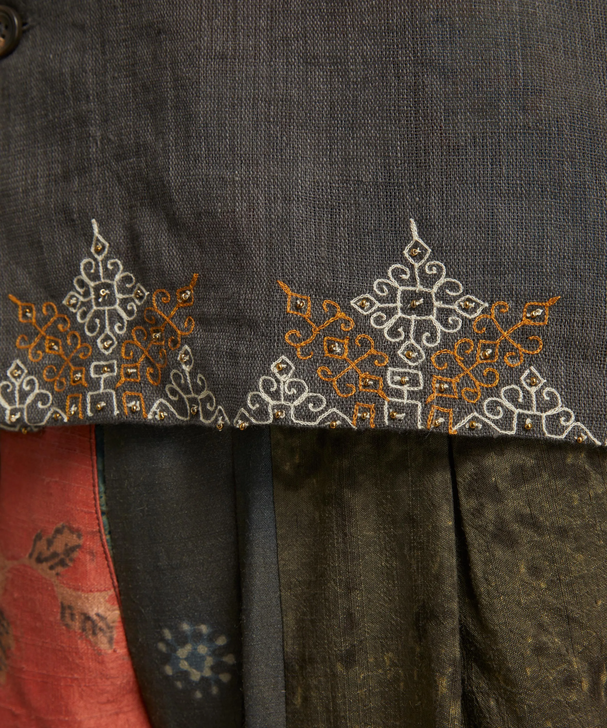 Kasuti Handwoven Embroidered Cotton Shirt