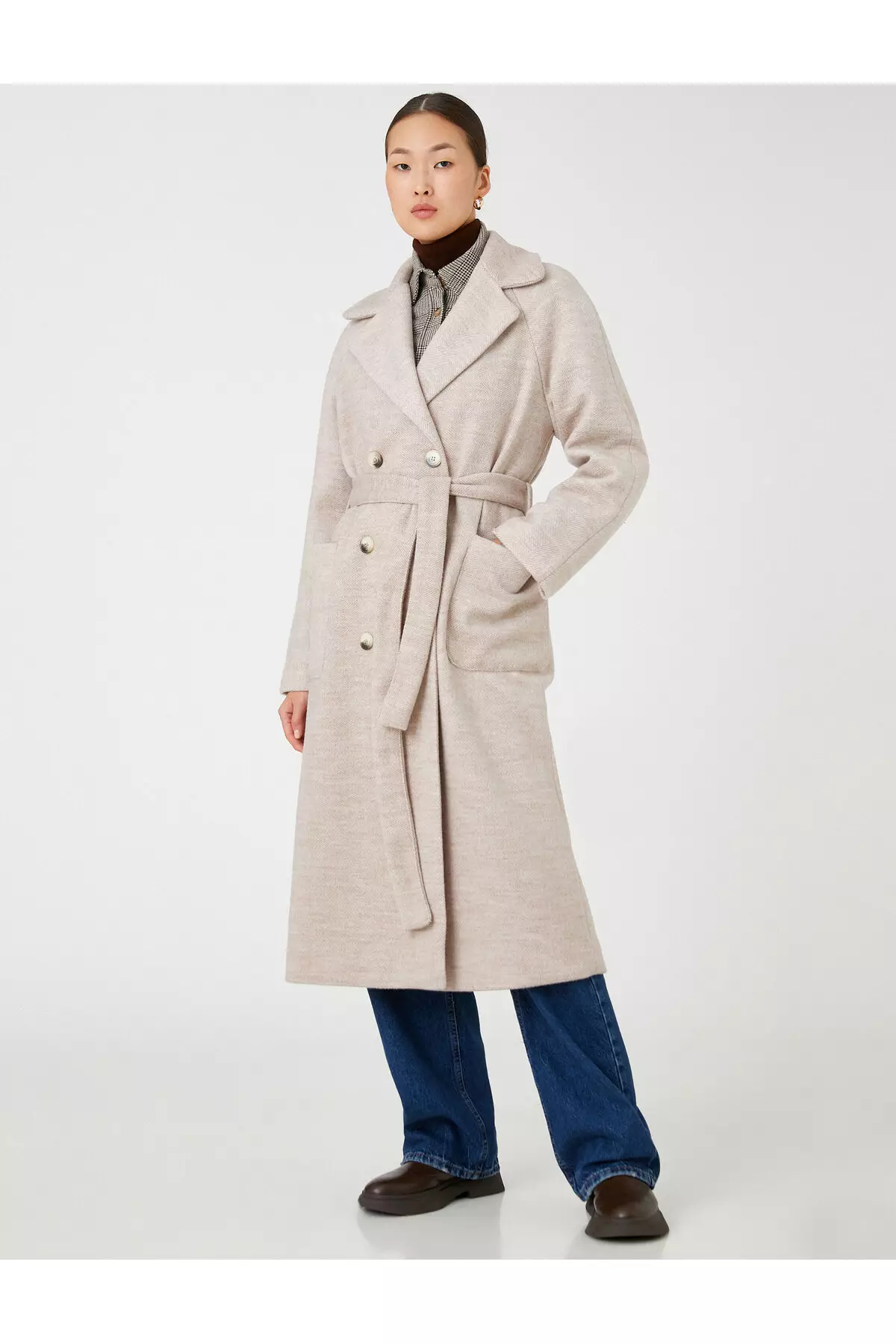 KOTON Raglan Sleeves Coat