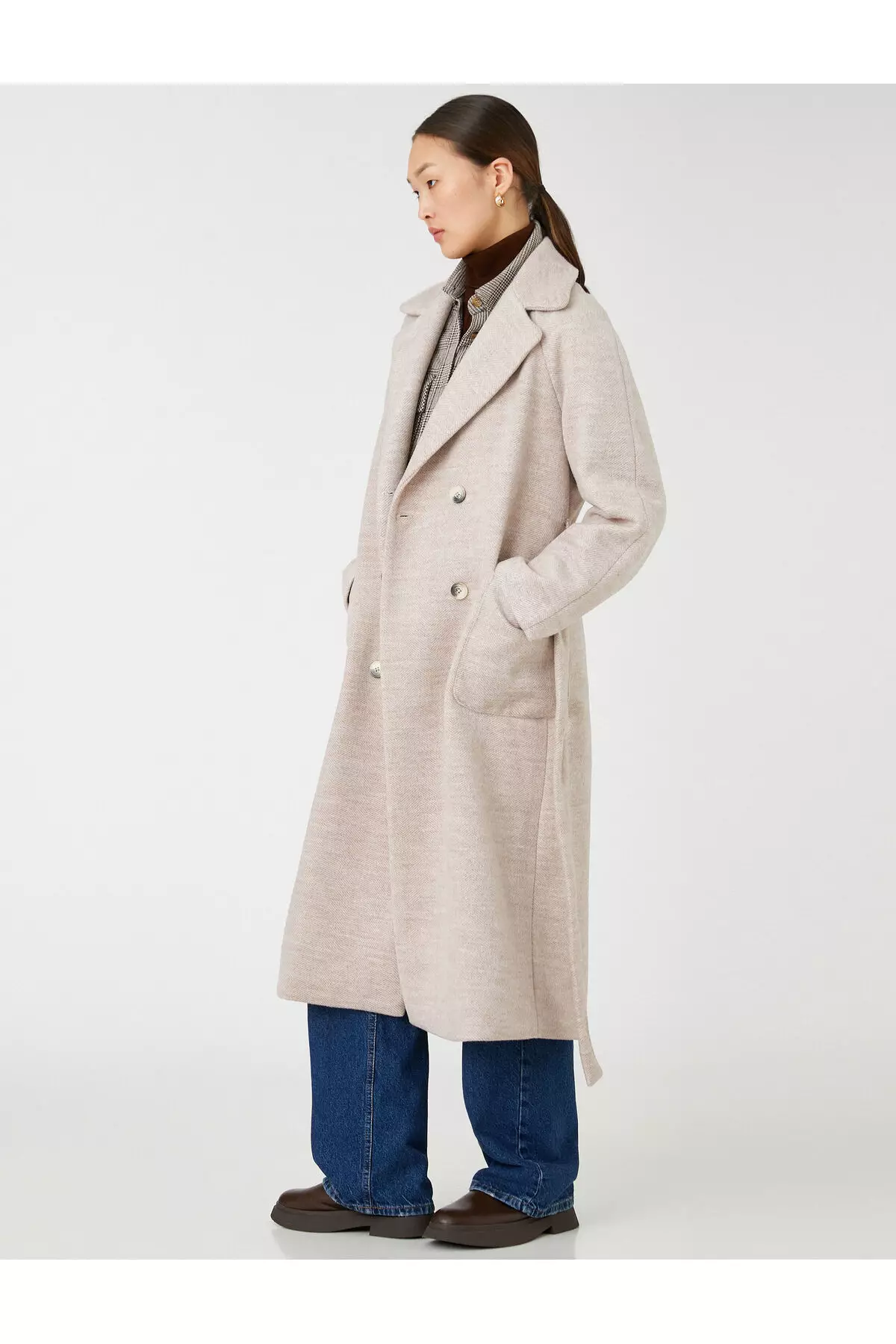 KOTON Raglan Sleeves Coat