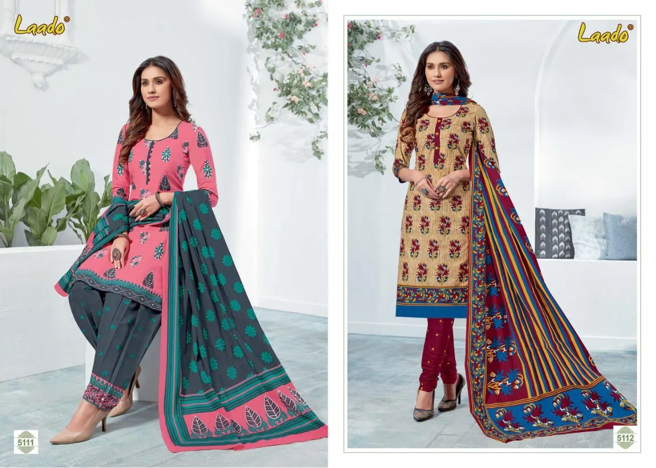 Laado Presents Vol 51 Printed Dress Material