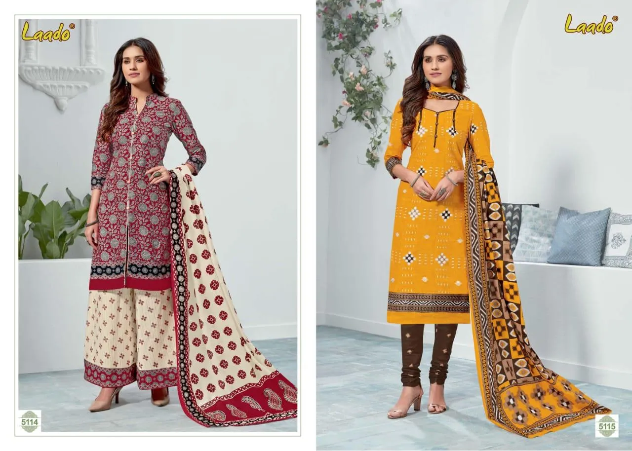 Laado Presents Vol 51 Printed Dress Material