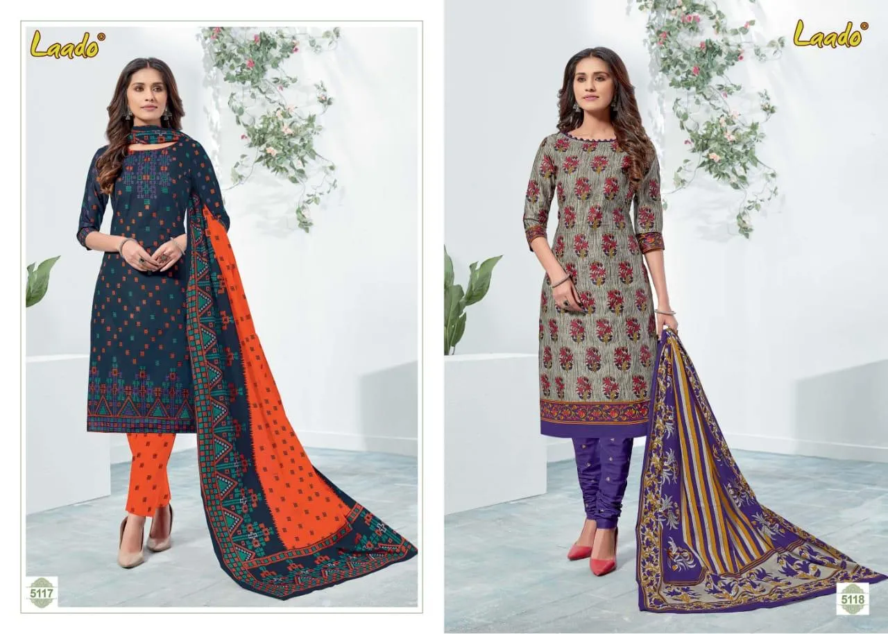 Laado Presents Vol 51 Printed Dress Material