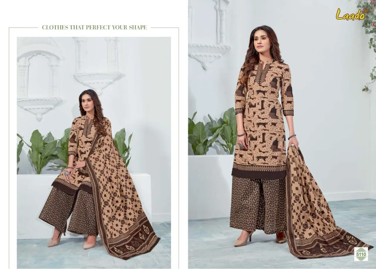 Laado Presents Vol 51 Printed Dress Material