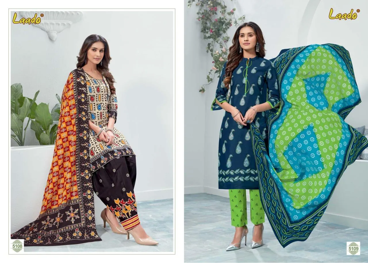 Laado Presents Vol 51 Printed Dress Material