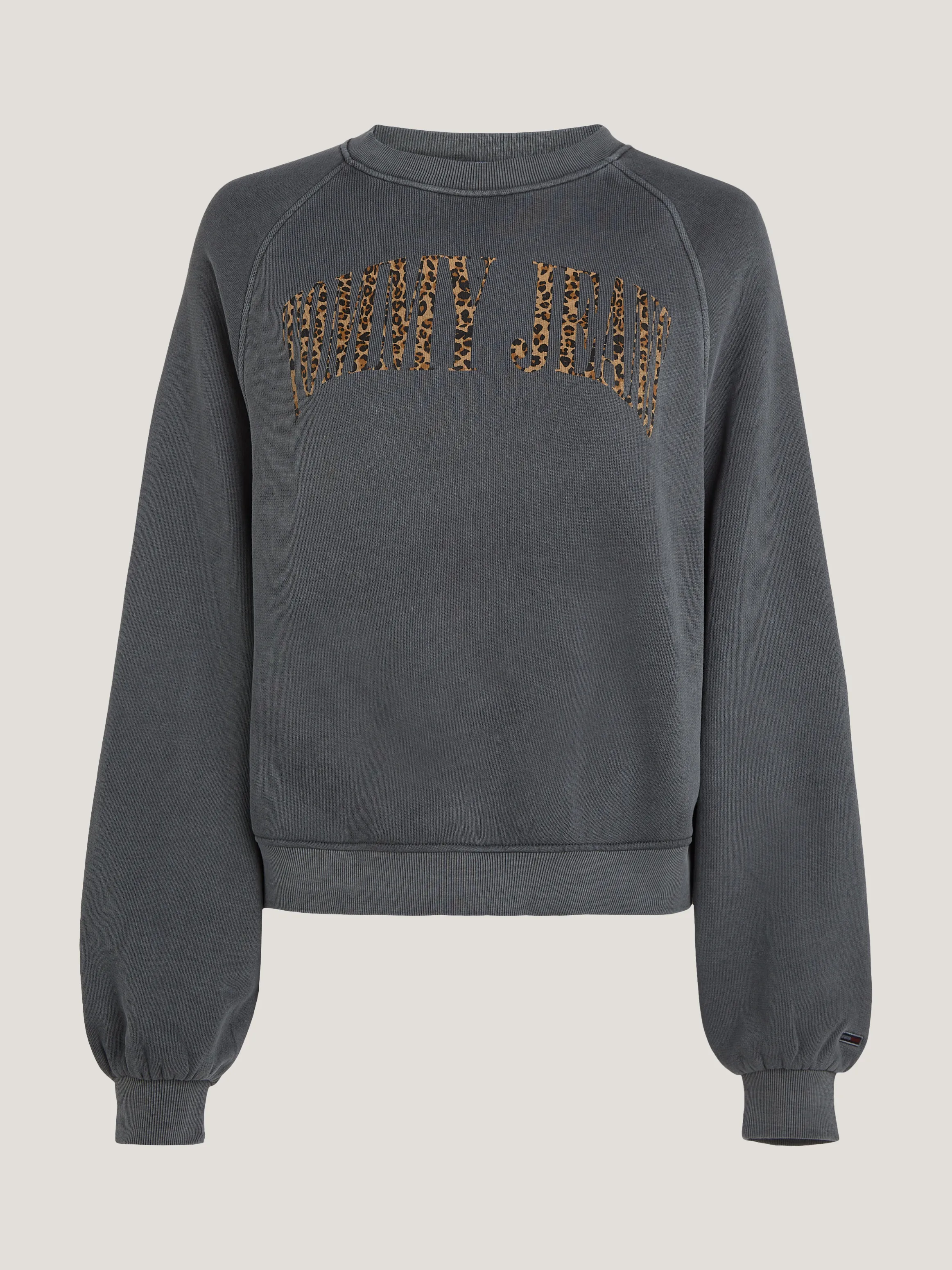 Leopard Print Logo Relaxed Sweatshirt | Sweatshirts & Hoodies | Tommy Jeans