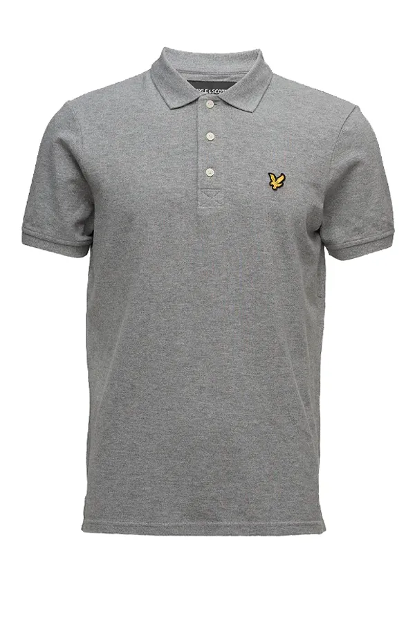 Lyle & Scott Regular Polo Shirt Grey